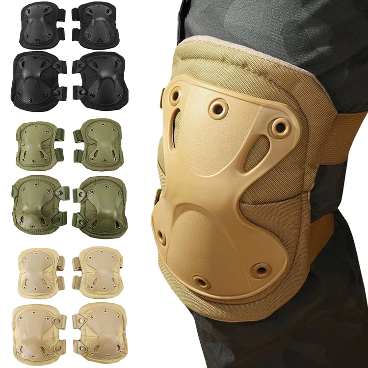 Safety Set Knee and Elbow Pads Outdoor Construction and Sports Protection