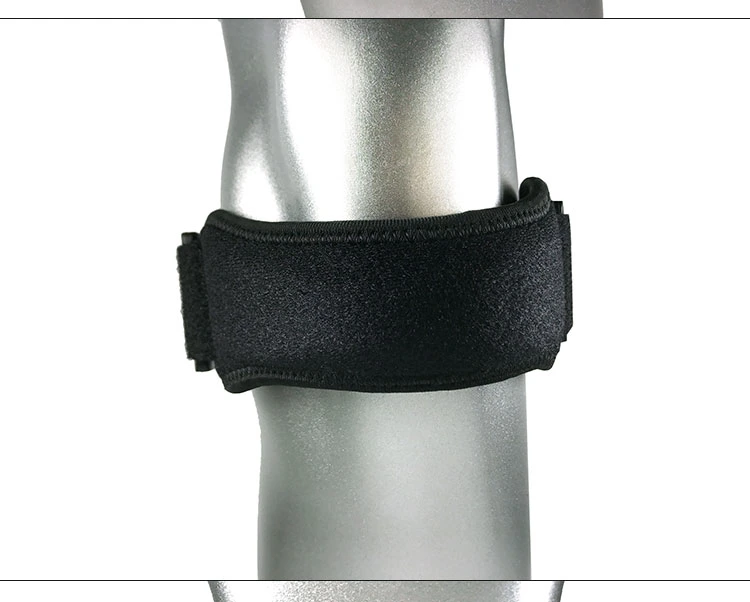 2033#Wholesale High Elastic Compression Knee Sleeves Adjustable Sports Knee Pad