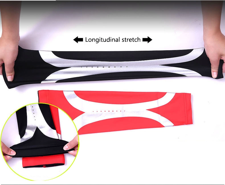 Outdoor Volleyball Sports Cycling Wear UV Protection Arm Sleeve Elastic Elbow Arm Support Sleeve