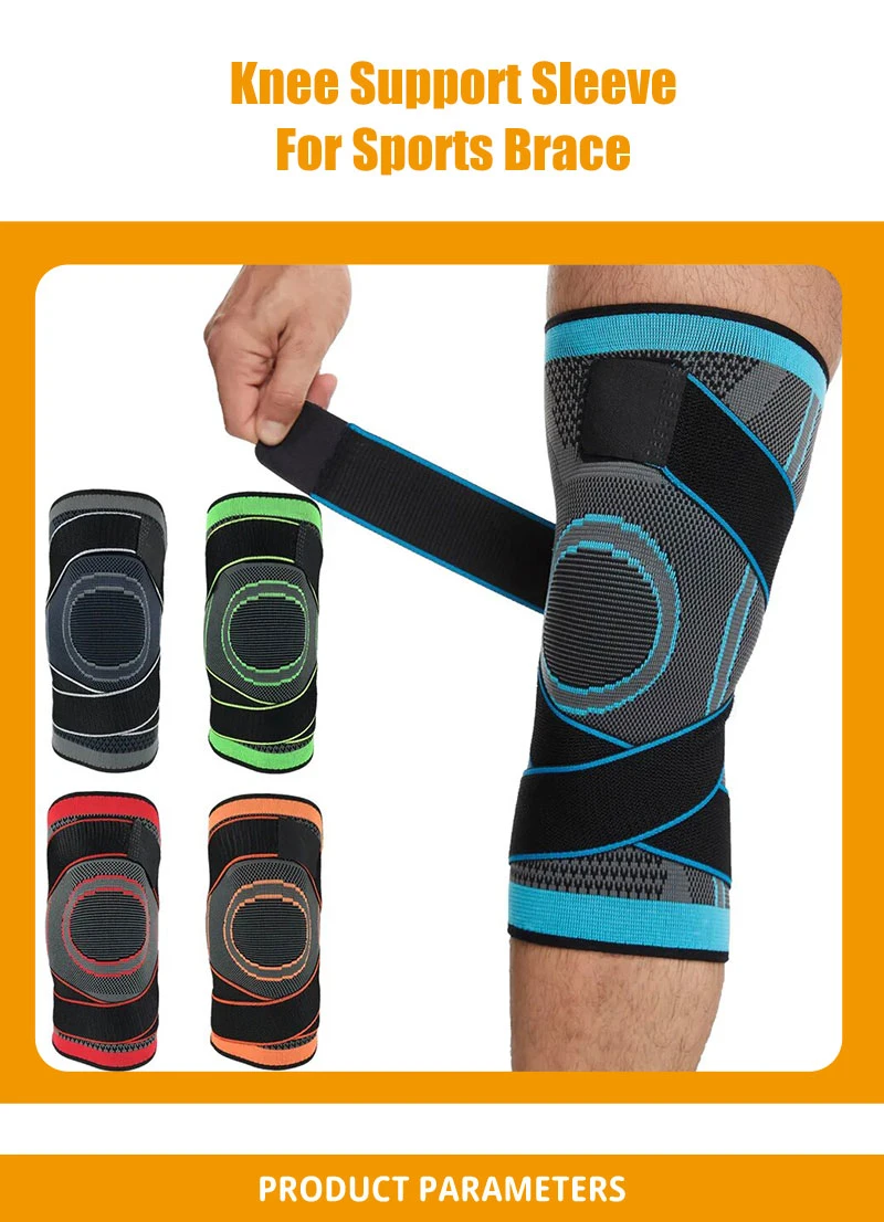 Hot Sale High Elastic Compression Knee Sleeve Best Knee Brace for Men & Women Knee Support