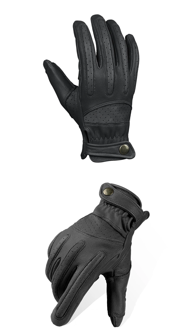 Touchscreen Motorcycle Gloves Full Finger Protective Racing Biker Riding Motocross Gloves for Men