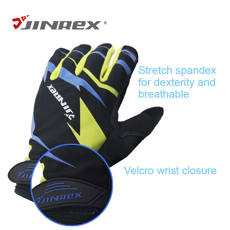 Jinrex High Quality Cycling Full Finger Sports Bicycle Workout Glove