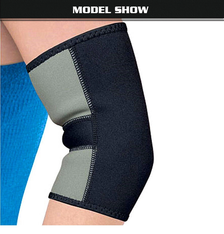 091#Customized 7mm Neoprene Weightlifting Crossfit Powerlifting Elbow Brace Compression Support Sleeve